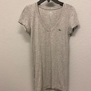 Grey Lacoste T-shirt